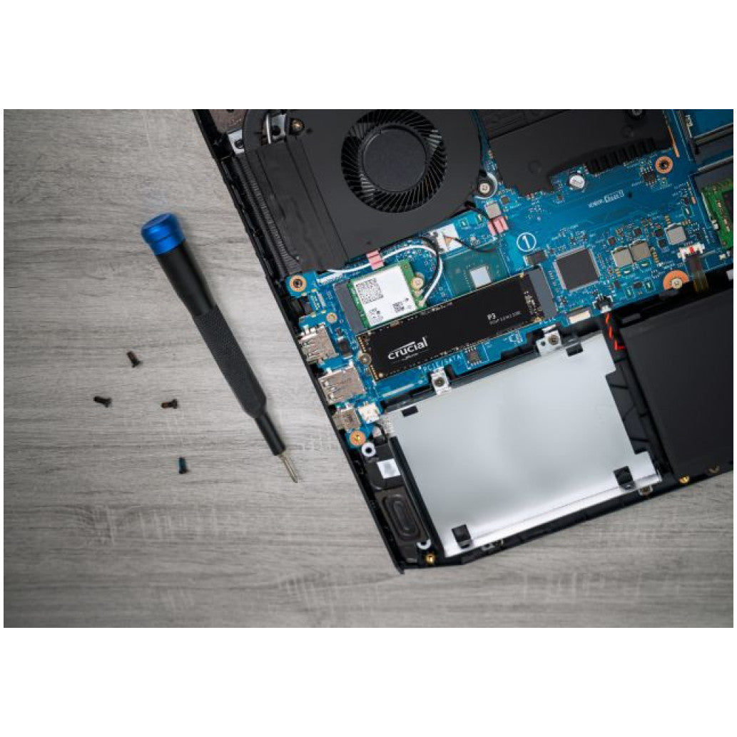 Disk SSD M.2 NVMe PCIe 3.0 4TB Crucial P3 2280 3500/3000MB/s (CT4000P3SSD8)