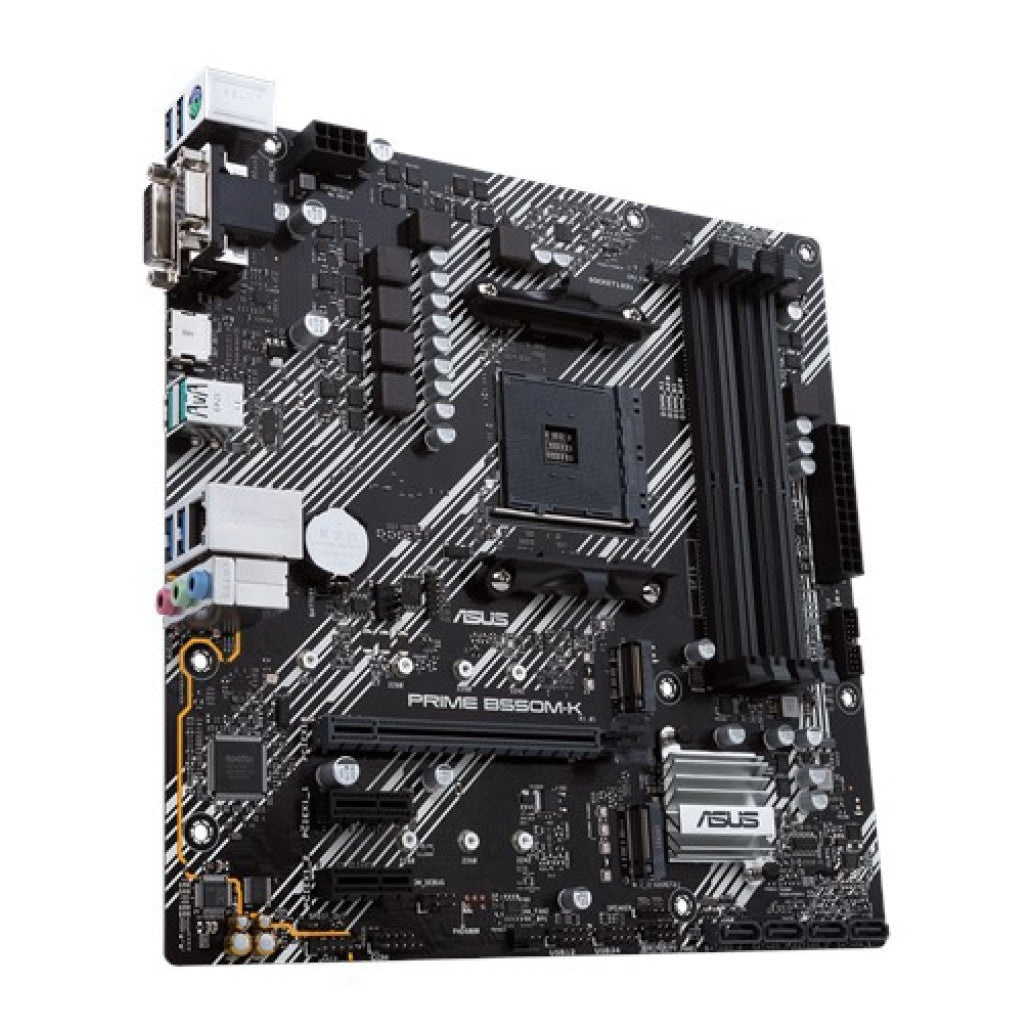 Osnovna plošča AM4 Asus B550M-K microATX VGA DVI-D HDMI