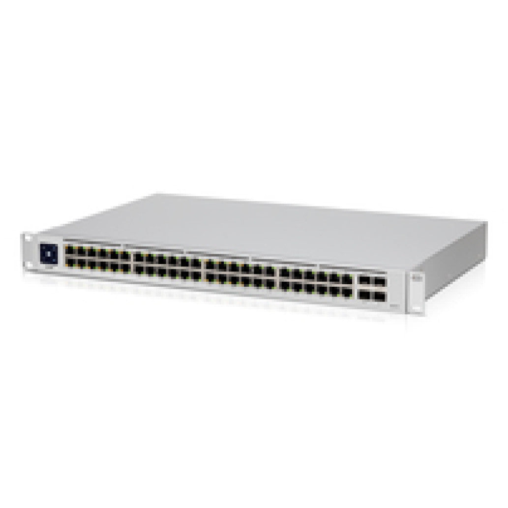 STIKALO 48-PORT 4x SFP UbiQuiti UniFi 100/1000 1000 PoE Managed Rack (USW-48-POE)