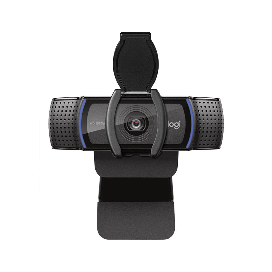 Spletna kamera Logitech C920s Pro 3MP FHD 30FPS 78° USB črna Autofokus pokrov za lečo (960-001252)