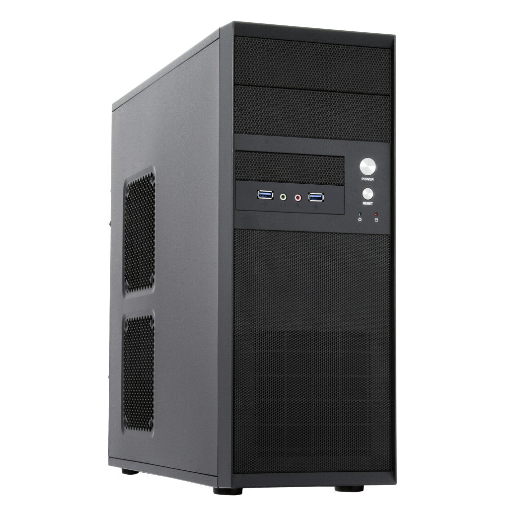 Ohišje Chieftec CQ-01B-U3-OP MidiATX - črna