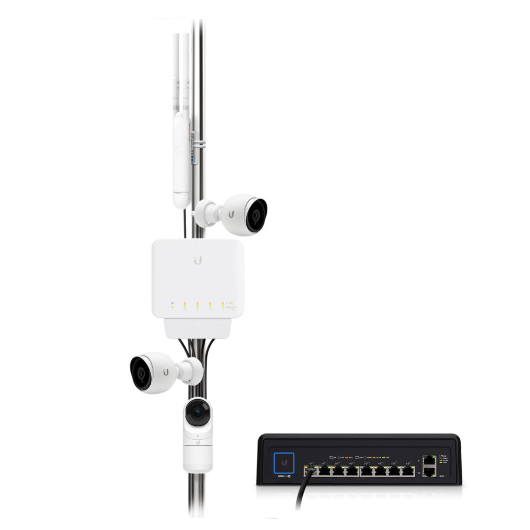 STIKALO 5-PORT Ubiquiti UniFi 100/1000 PoE Managed (USW-FLEX)