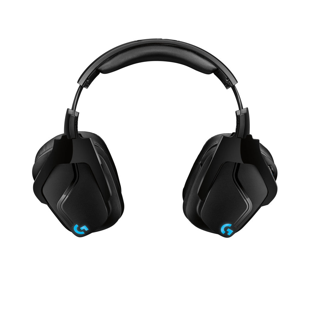 Slušalke brezžične Logitech naglavne BT/1x3,5mm G935 črna LightSync Gaming (981-000744)