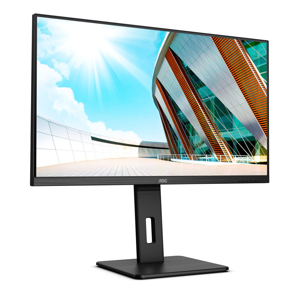 Monitor AOC 80 cm (31,5") U32P2 3840x2160 75Hz VA 4ms DVI 2xHDMI DisplayPort 4xUSB3.2 Pivot Zvočniki  3H