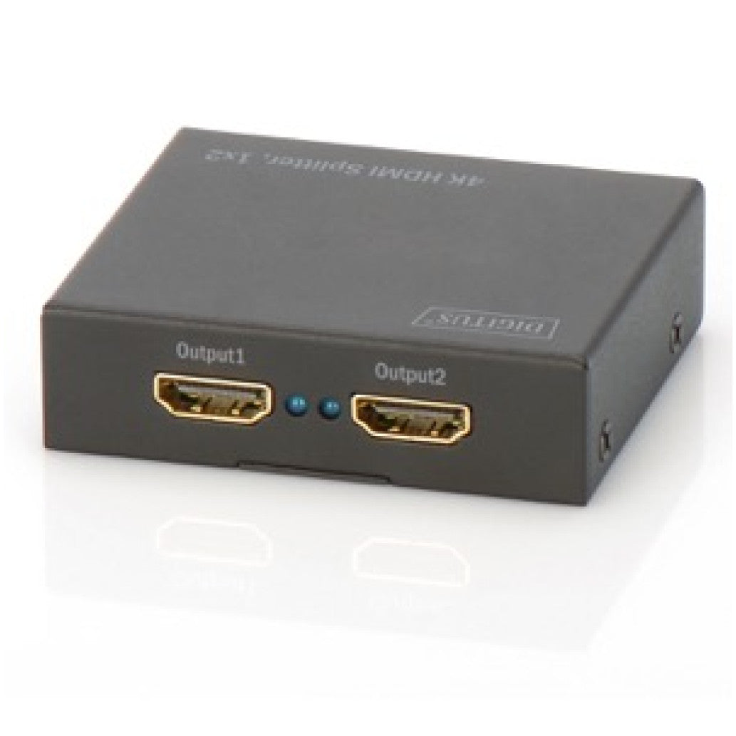 Podatkovni preklopnik 1xHDMI => 2xHDMI Digitus 4K splitter DS-46304