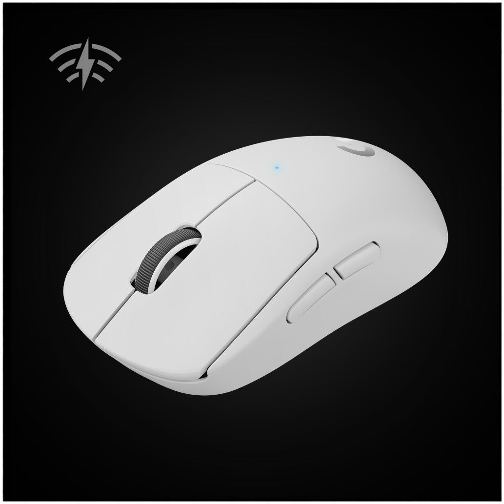 Gaming miška brezžična Logitech G PRO X Superlight, bela bel (910-005942)