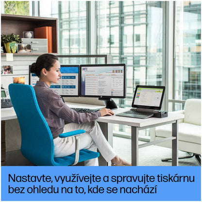 Tiskalnik multifunkcijski laserski ČB HP LaserJet Pro 4102dw A4 duplex tisk enostransko skeniranje USB LAN WiFi 40ppm (2Z622F#B19)
