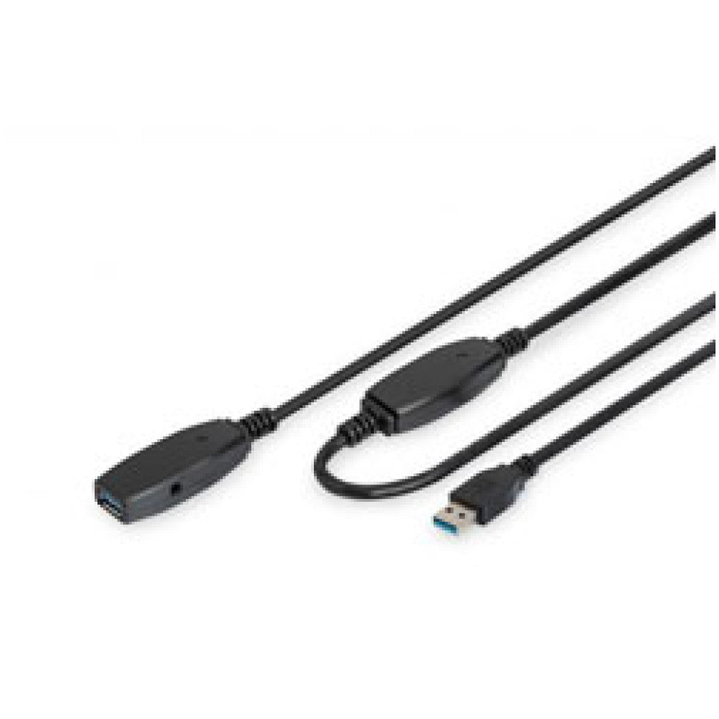 Line extender/repeater USB 3.0 do 15m Digitus (DA-73106)