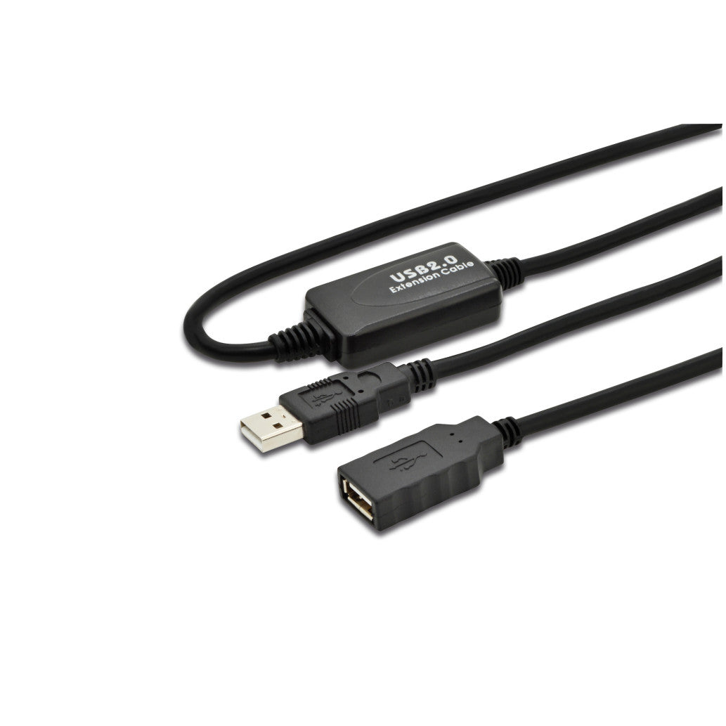 Kabel USB ojačevalnik s kablom 10,00m - aktivni Digitus DA-73100-1