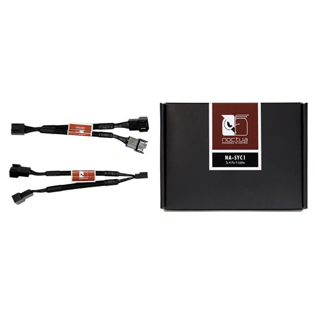 Splitter za ventilatorje Noctua 1x -> 2x4-pin , črna