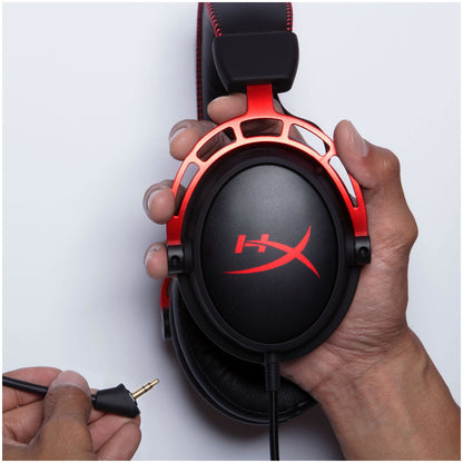 Slušalke žične naglavne 2x 3,5mm stereo HP HyperX Cloud Alpha z mikrofonom - (4P5L1AM#ABB)