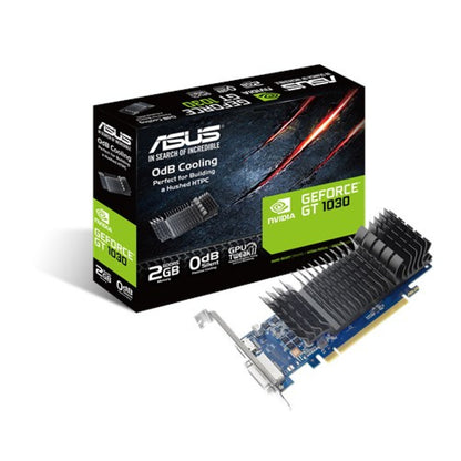 Grafična kartica nVidia GT1030 Asus GT1030-2G-BRK - 2GB DDR5 - low profile silent (90YV0AT0-M0NA00)