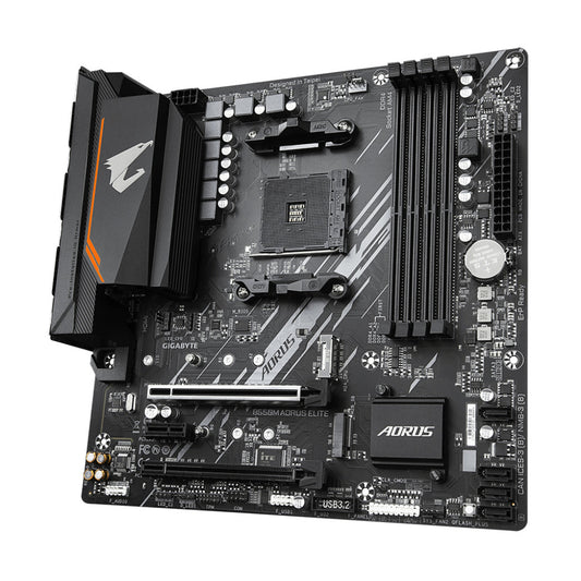 Osnovna plošča AM4 GigaByte B550M AORUS ELITE microATX DVI-D HDMI
