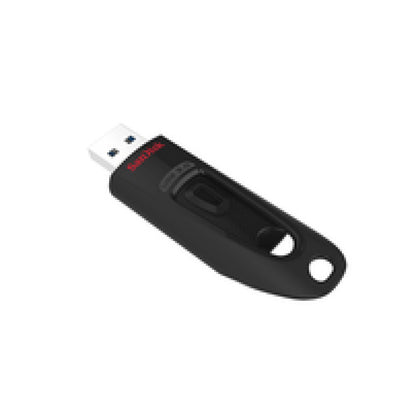 Spominski ključek 64GB USB 3.0 Sandisk Ultra 130MB/s - plastičen/drsni/rdeč (SDCZ48-064G-U46R)