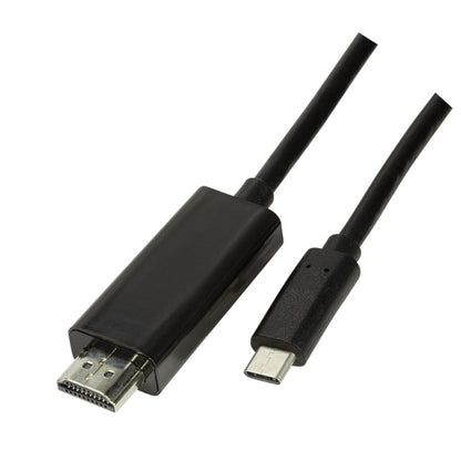 Kabel USB-C 3.2 Gen1 => HDMI 2.0 1,8m UHD 4K@60HZ črn Logilink (UA0329) Kabel USB-C