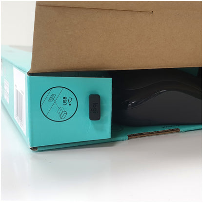 Tipkovnica in miš Logitech brezžična desktop MK270 US international črna (920-004508)