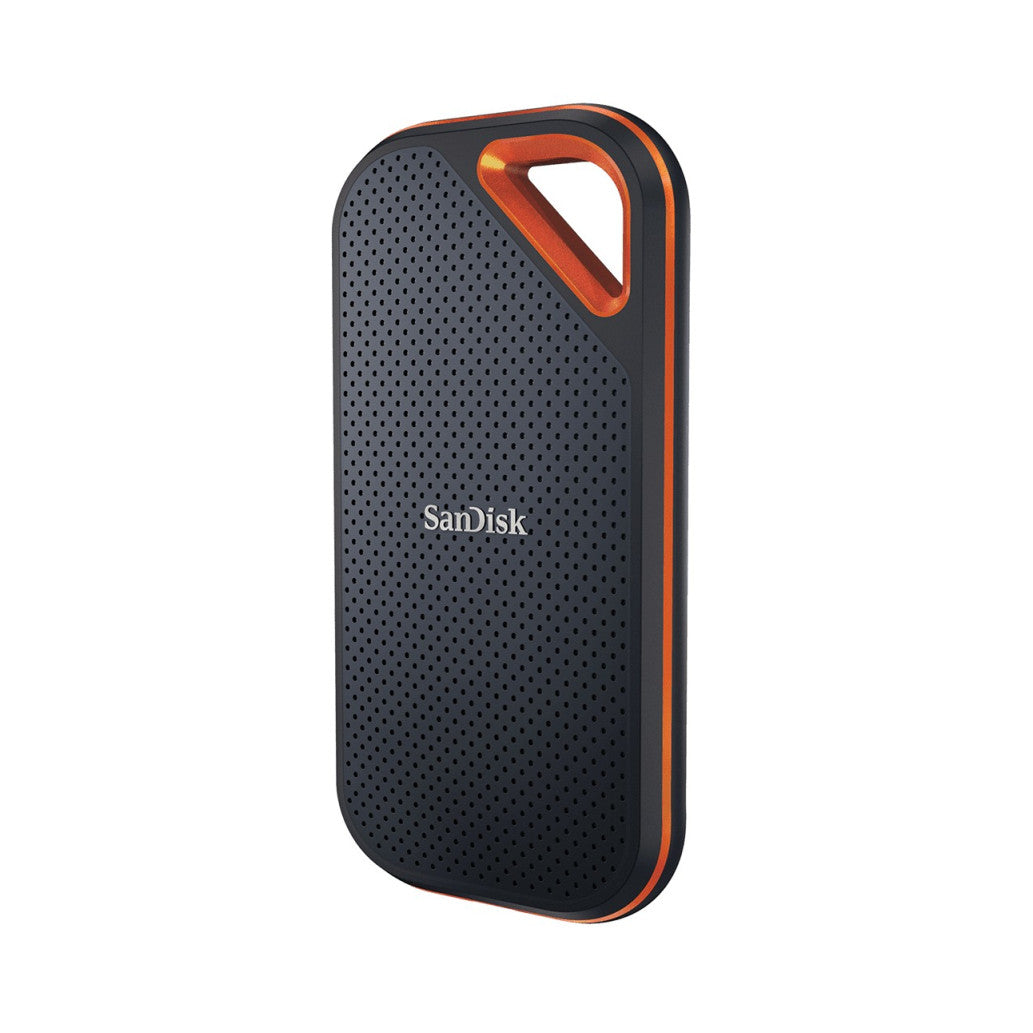 Prenosni disk SSD 2TB USB-C Sandisk Extreme PRO 2000/2000MB/s  - črna-oranžna (SDSSDE81-2T00-G25)