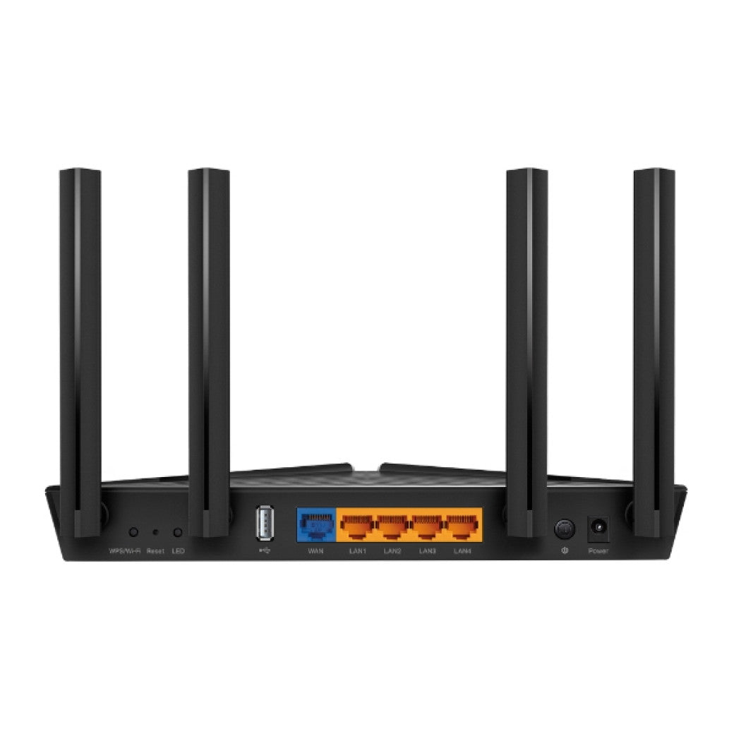 Usmerjevalnik brezžični TP-Link Archer WiFi6 802.11ax AX1800 1201Mbit/s dualband MU-MIMO OFDMA 4xLAN 4x antena (ARCHER AX20)
