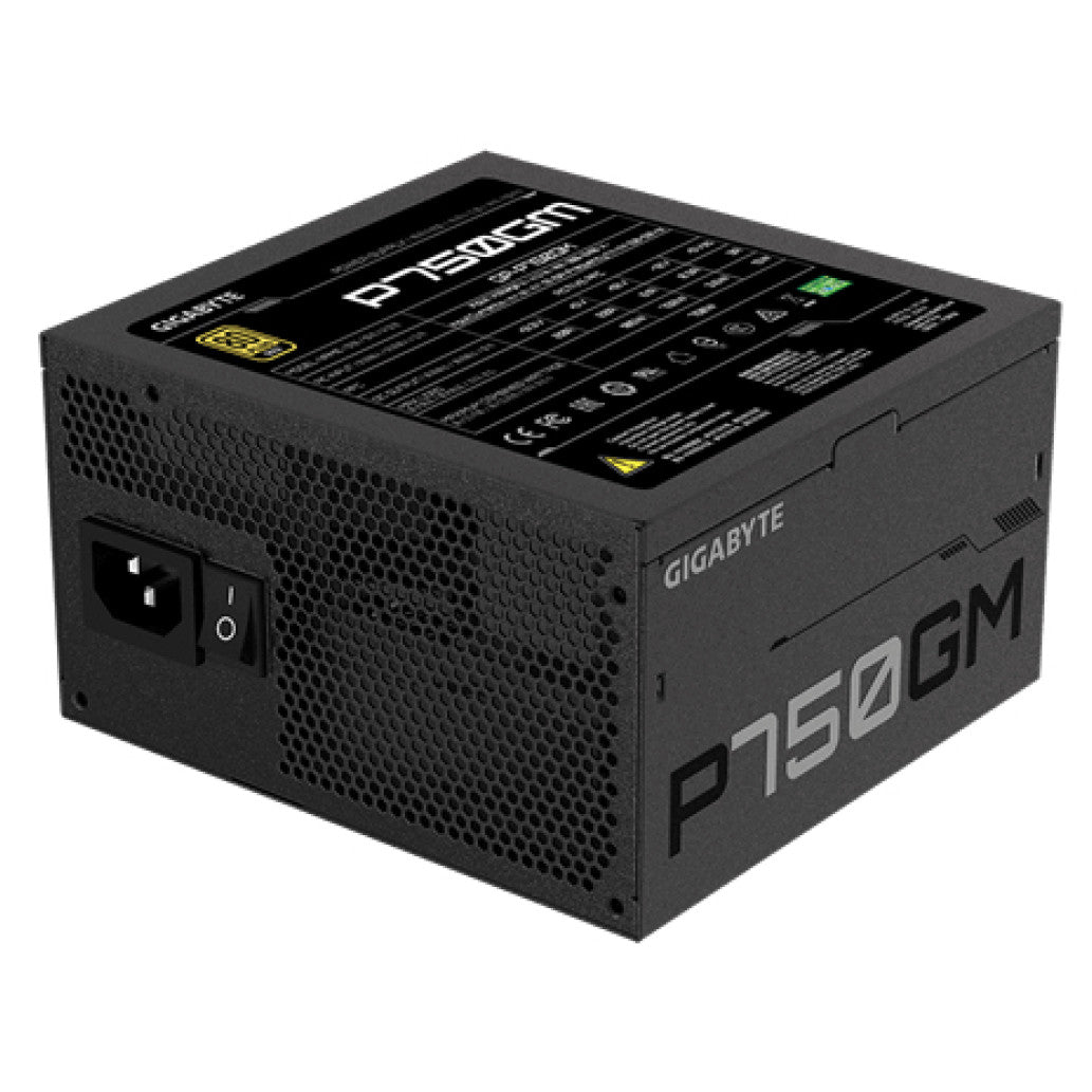 Napajalnik - 750W GigaByte P750 GM 80Plus Gold 90% ATX12V 2.31 Modular 120mm črna (GP-P750GM)
