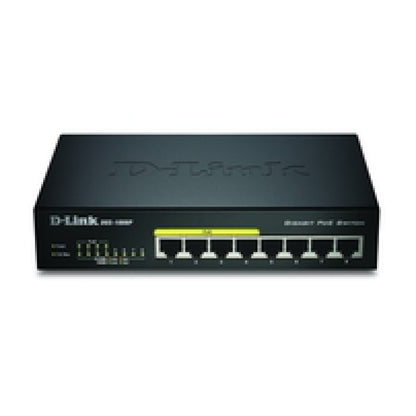 STIKALO 8-PORT D-link 100/1000 1000 (DGS-1008P/E)