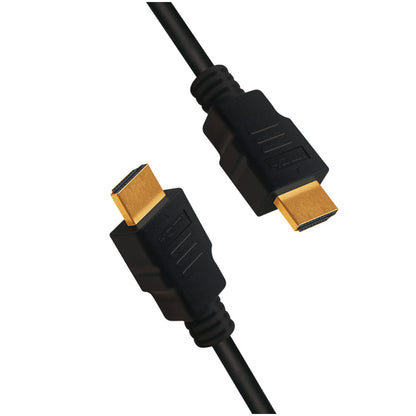 Kabel HDMI(m)=>HDMI(m) v2.1 5,00m 8K/60Hz 4K/120Hz pozlačeni kontakti črn LogiLink (CH0080)