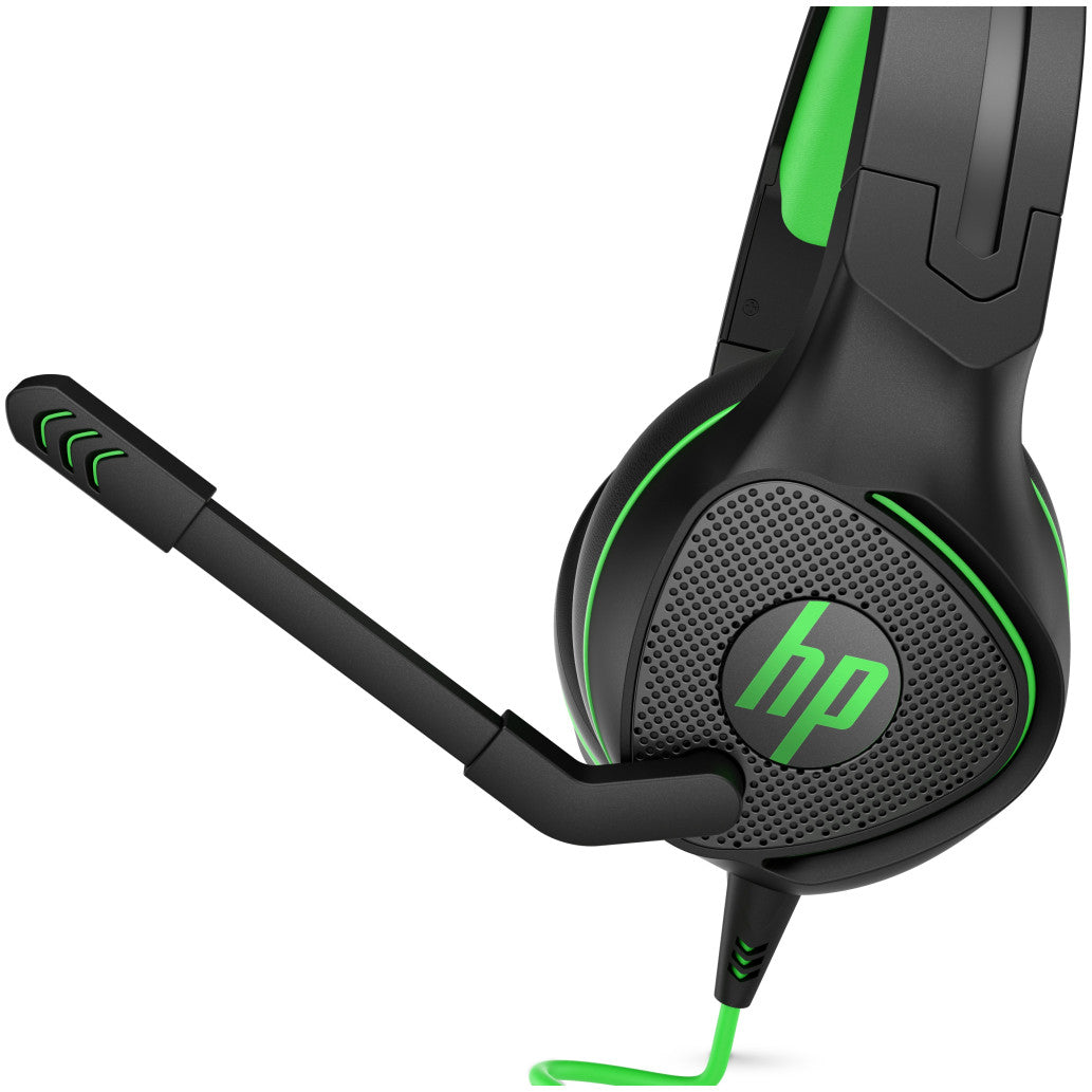 Slušalke HP 3.5 Pavilion gaming 400 črno-zelene z mikrofonom(4BX31AA)