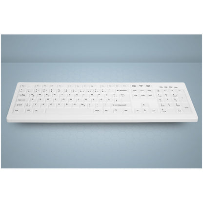 Tipkovnica brezžična Cherry AK-C8100 DE | bela (AK-C8100F-FUS-W/GE)