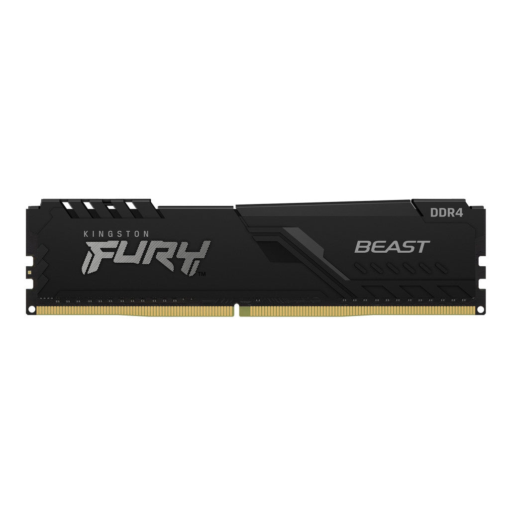 DDR4 16GB 3200MHz CL16 Single (1x16GB) Kingston Fury Beast XMP2.0 1,35V Gaming črna (KF432C16BB/16)