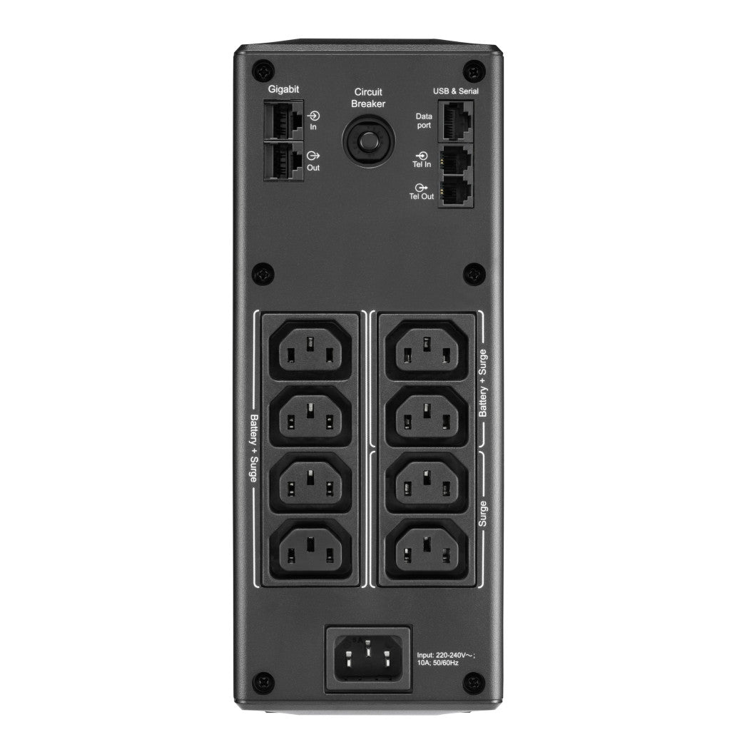 UPS APC Back-UPS Pro Line-Interactive 1300VA/780W 8x220V (BR1300MI)
