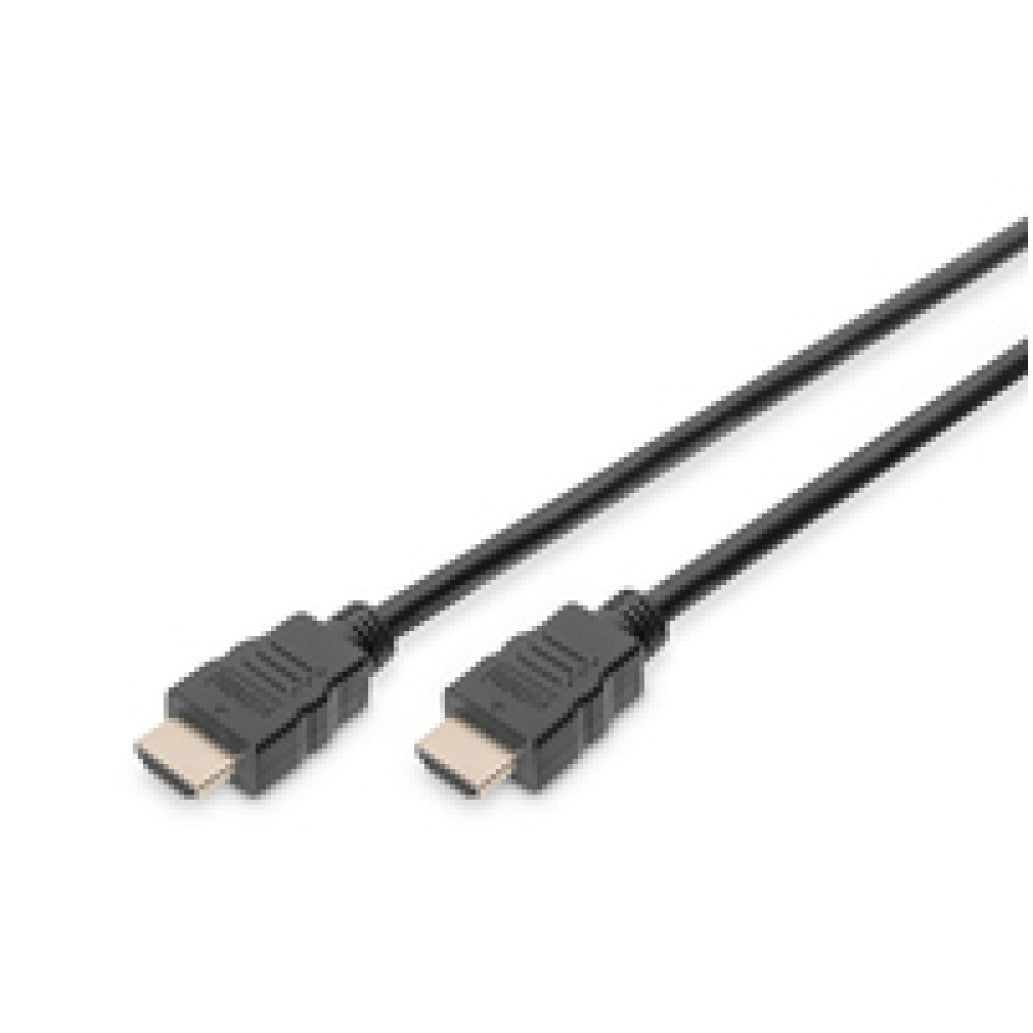 Kabel HDMI(m)=>HDMI(m) 3.00m 4K/60Hz z ethernet povezavo črn Digitus (AK-330107-030-S)