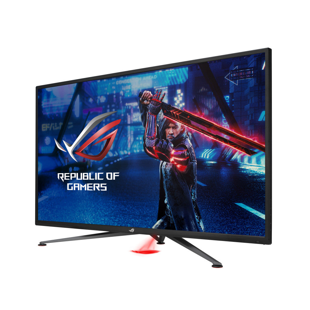 Monitor Asus 108 cm (42,5") XG438QR 3840x2160 Gaming 120Hz VA 4ms 3xHDMI DisplayPort 2xUSB3.0 Zvočniki  sRGB123% FreeSync Premium Pro HDR600 Daljinski upravljalec