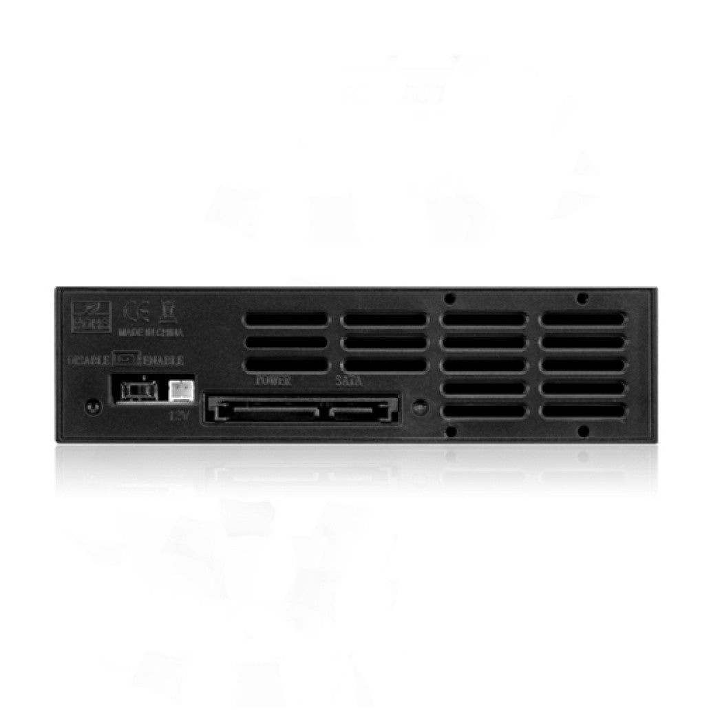 Ohišje za trdi disk 3,5" Icybox IB-158SK-B mobilni hot-swap  SATA