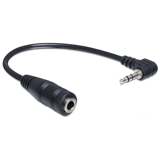 Kabel Audio 3,5mm Ž => 2,5mm M kotni 14cm Delock