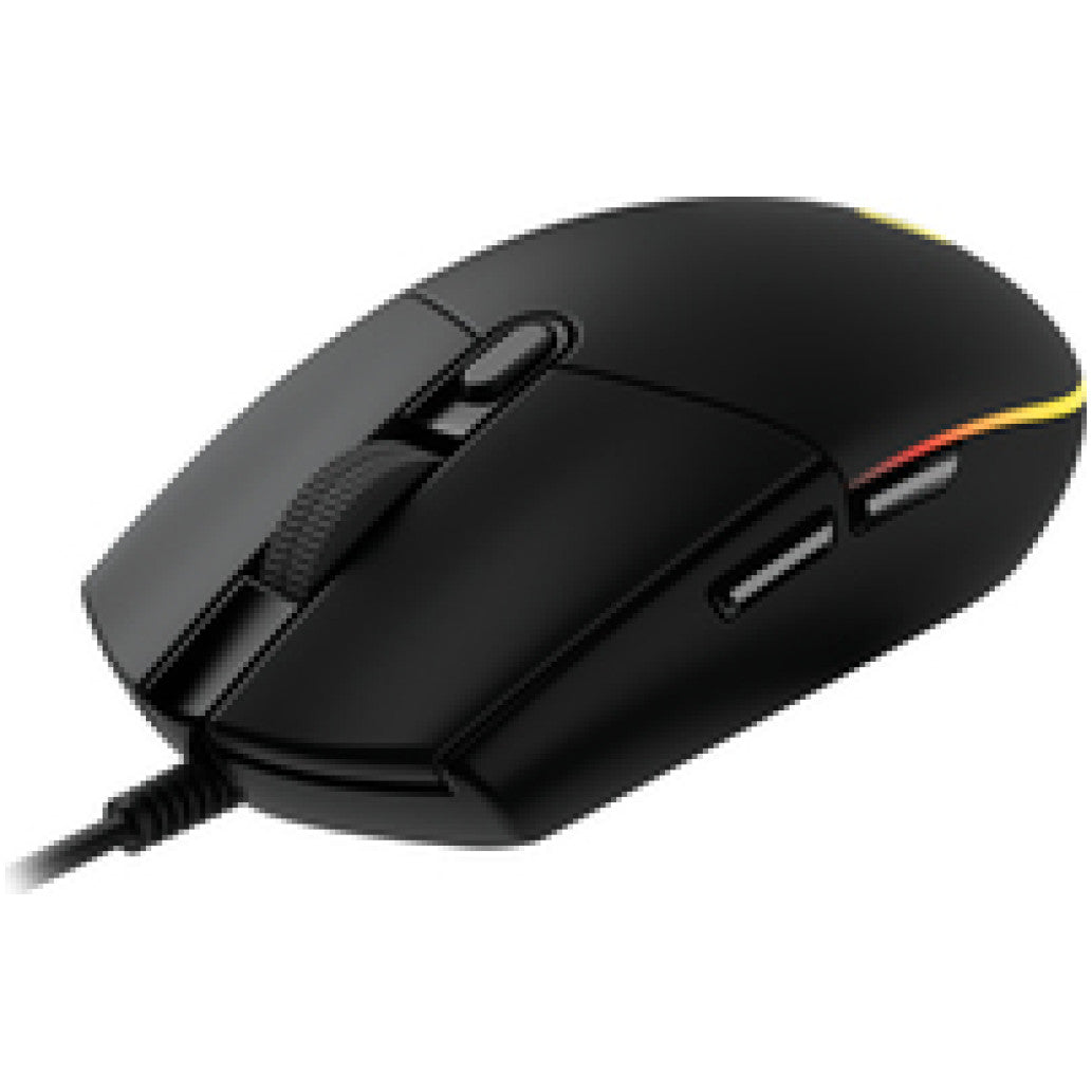 Gaming miška Žična Logitech G102 LightSync Nano, črna (910-005823)