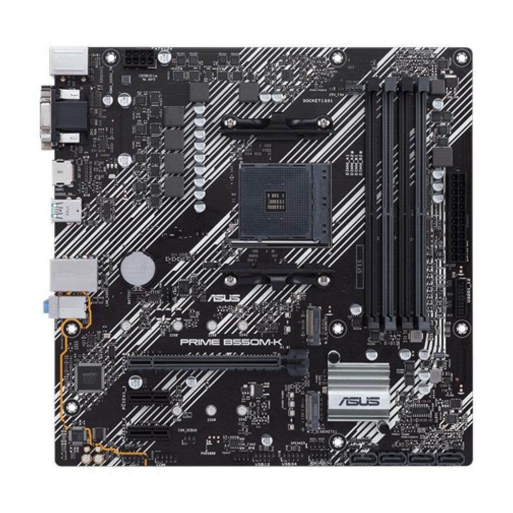 Osnovna plošča AM4 Asus B550M-K microATX VGA DVI-D HDMI