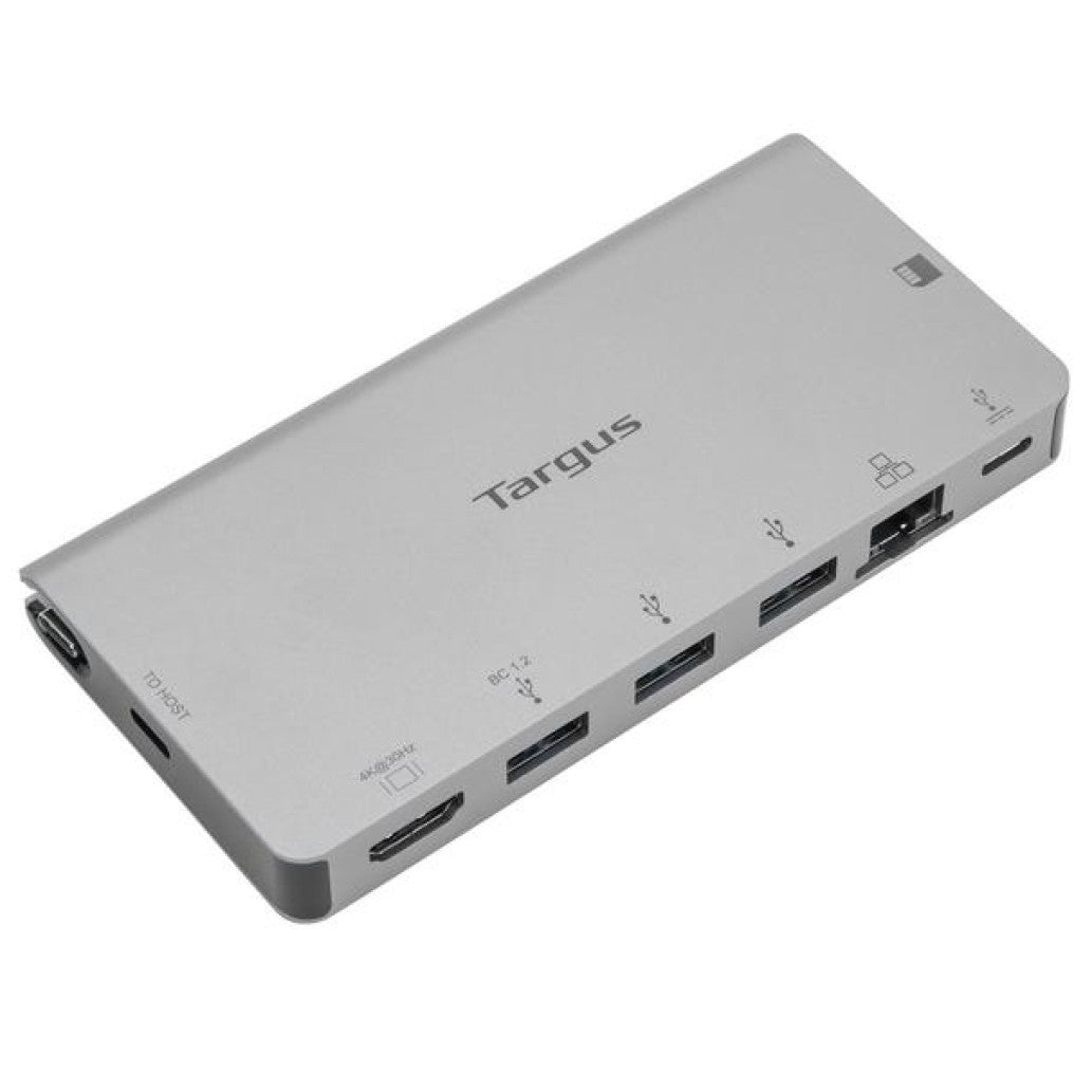 Priklopna postaja USB-C => Targus 3xUSB3.0 USB-C SD Čitalec HDMI ETH LAN RJ45 PD (100W) (DOCK414EU)