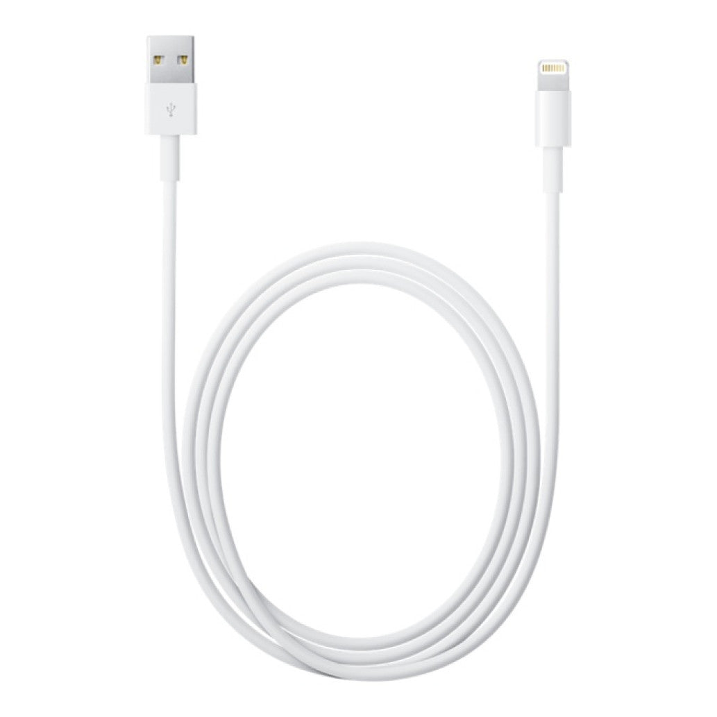 Kabel USB-A => Apple Lightning 2,00m bel - original Apple (retail pakiranje) MD819ZM