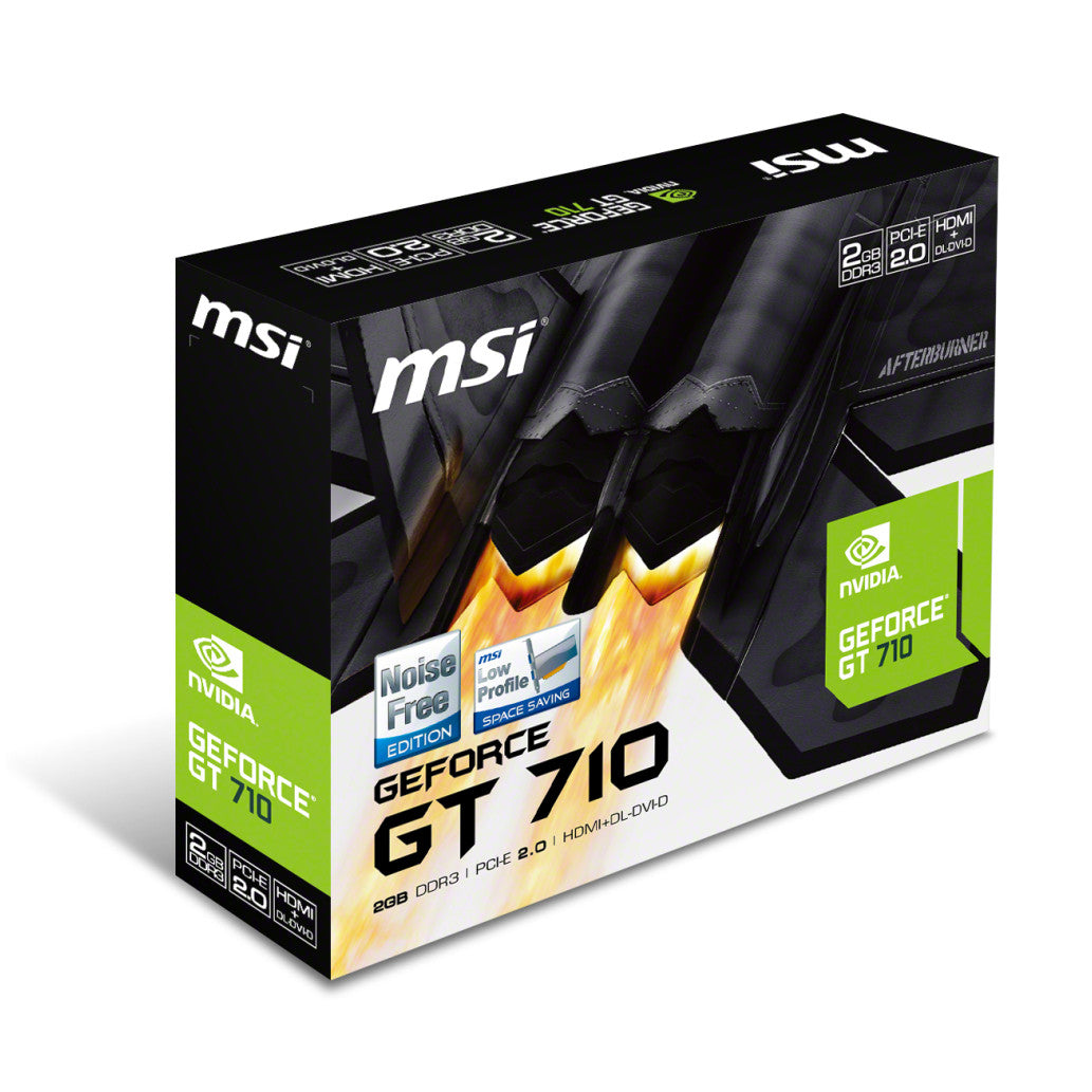 Grafična kartica nVidia GT710 MSI - 2GB DDR3  | 1xDVI 1xHDMI 1xVGA (V809-2000R)