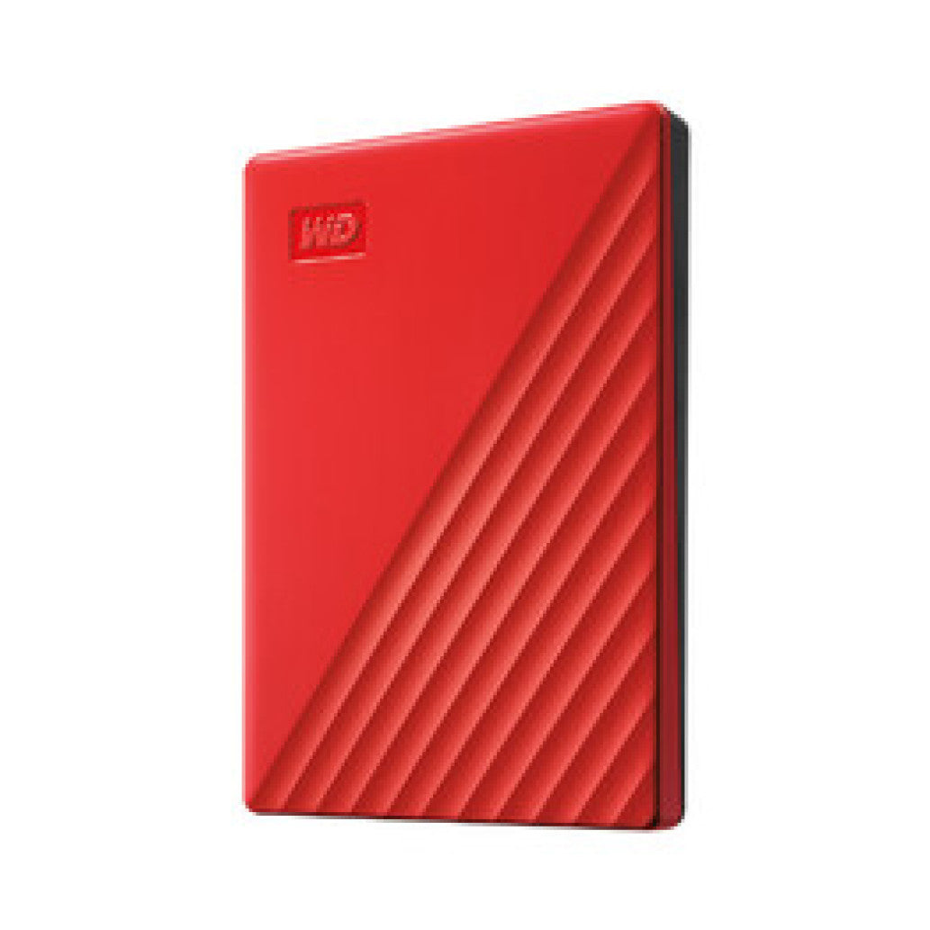Prenosni disk 6,4cm (2,5") 4TB USB 3.0 WD My Passport - rdeča WDBPKJ0040BRD-WESN