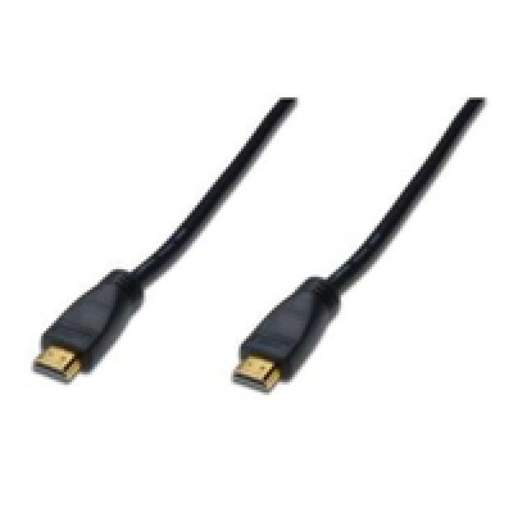 Kabel HDMI(m)=>HDMI(m) v1.4 20,00m kabel z ojačevalcem pozlačeni kontakti črn Digitus (AK-330105-200-S)