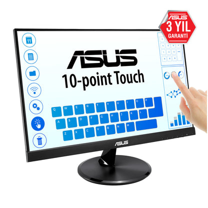 Monitor Touch 60,5 cm (21,5") Asus VT229H 1920x1080 5ms IPS VGA HDMI USB2.0 zvočniki 7H