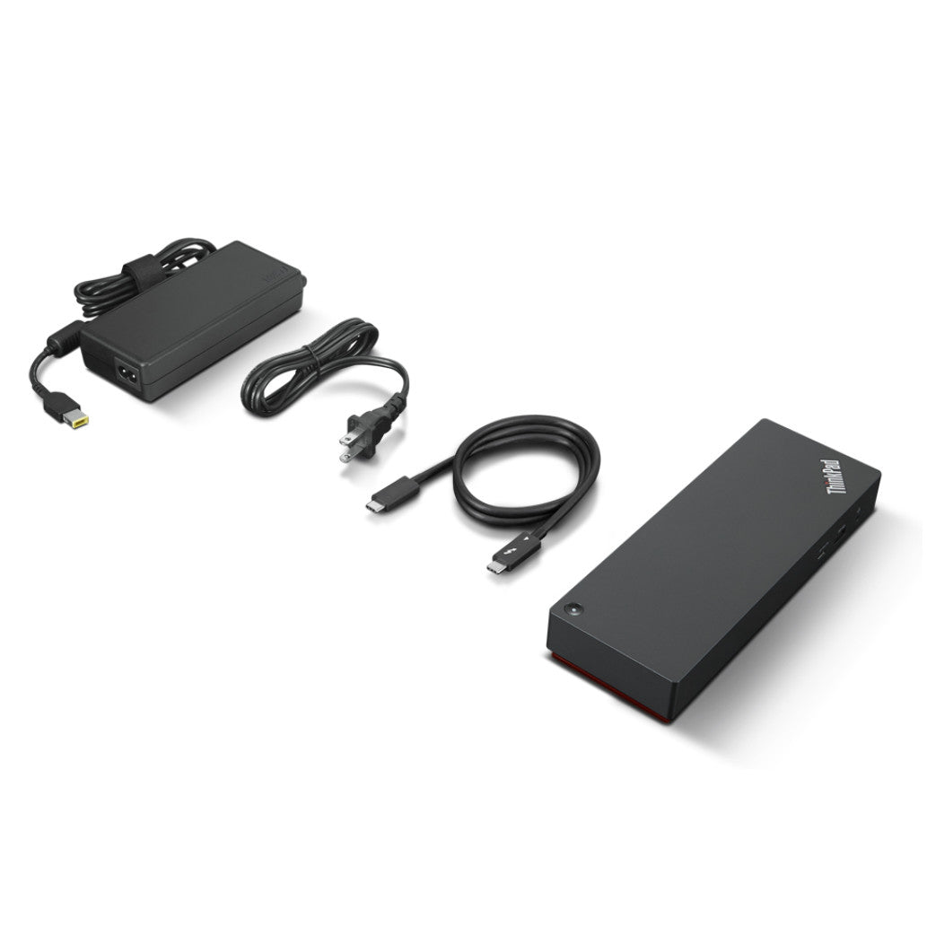 Priklopna postaja USB-C => Lenovo ThinkPad Universal Thunderbolt 4 100W 4x USB 3.0 1x USB-C HDMI 2.1 2x DisplayPort 1.4 LAN (40B00135EU)