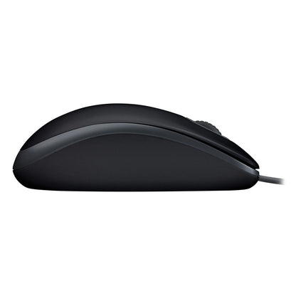 Miš  Logitech USB B110 Optična Silent OEM črna - For Business (910-005508)