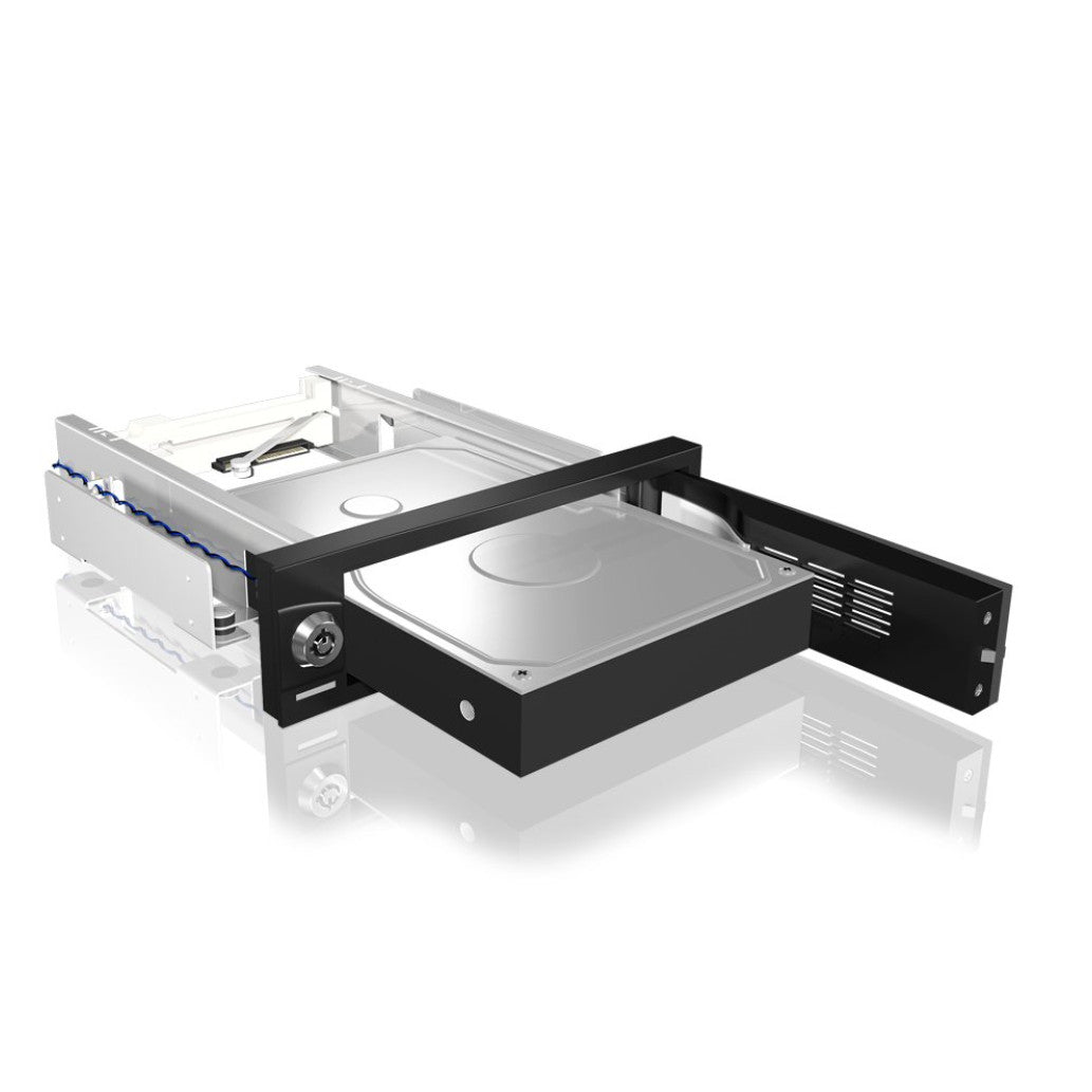 Ohišje za trdi disk 3,5" RACK izmenljivo Icybox IB-168SK-B 5,25"