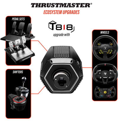 THRUSTMASTER T818 DIRECT DRIVE WHEEL BASE BLACK EDITION PC