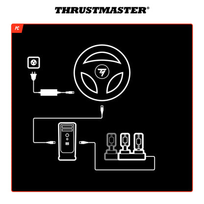 THRUSTMASTER T818 DIRECT DRIVE WHEEL BASE BLACK EDITION PC
