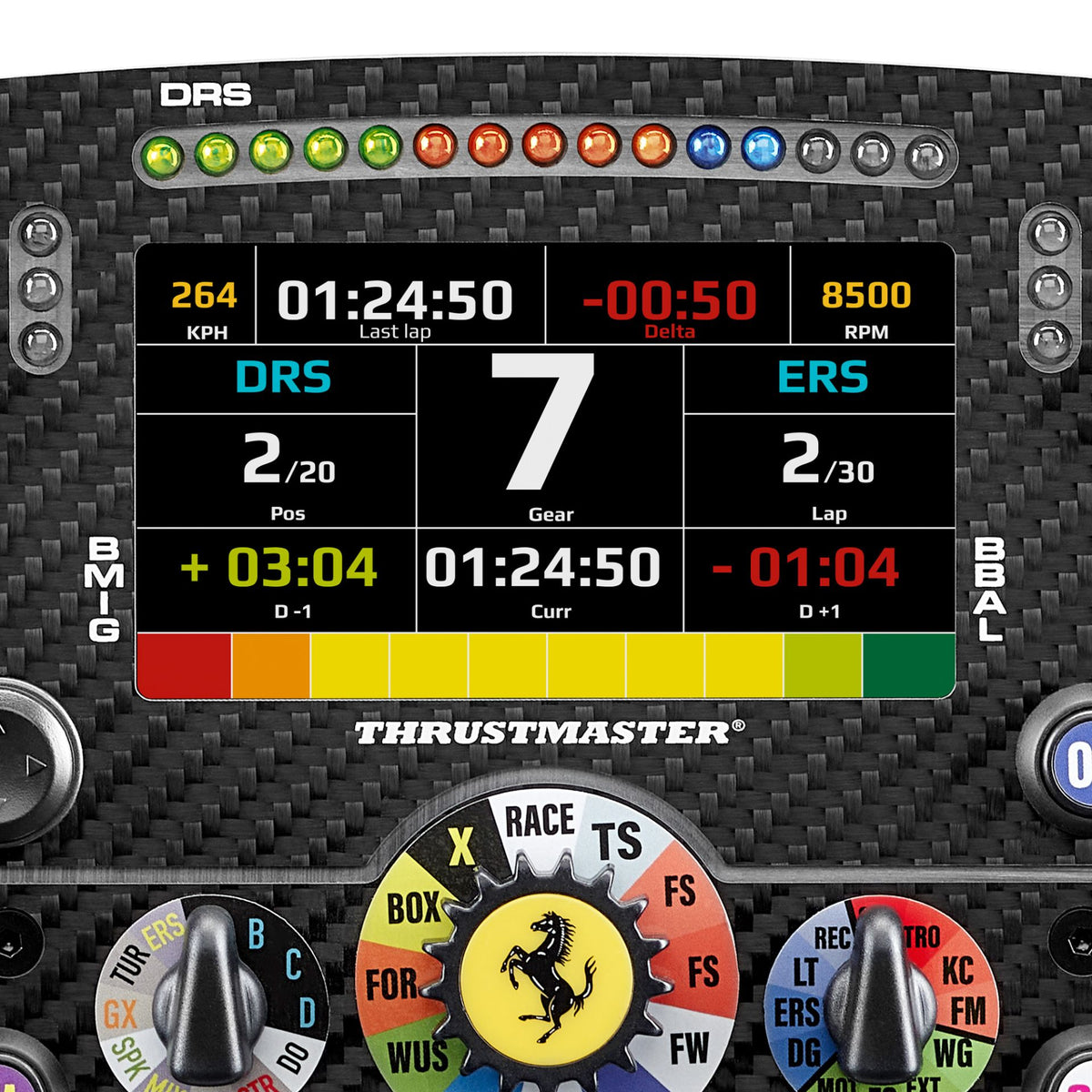 THRUSTMASTER FERRARI SF-25 FORMULA WHEEL ADD-ON REPLICA PS4/PS5/PC DODATEK ZA VOLAN