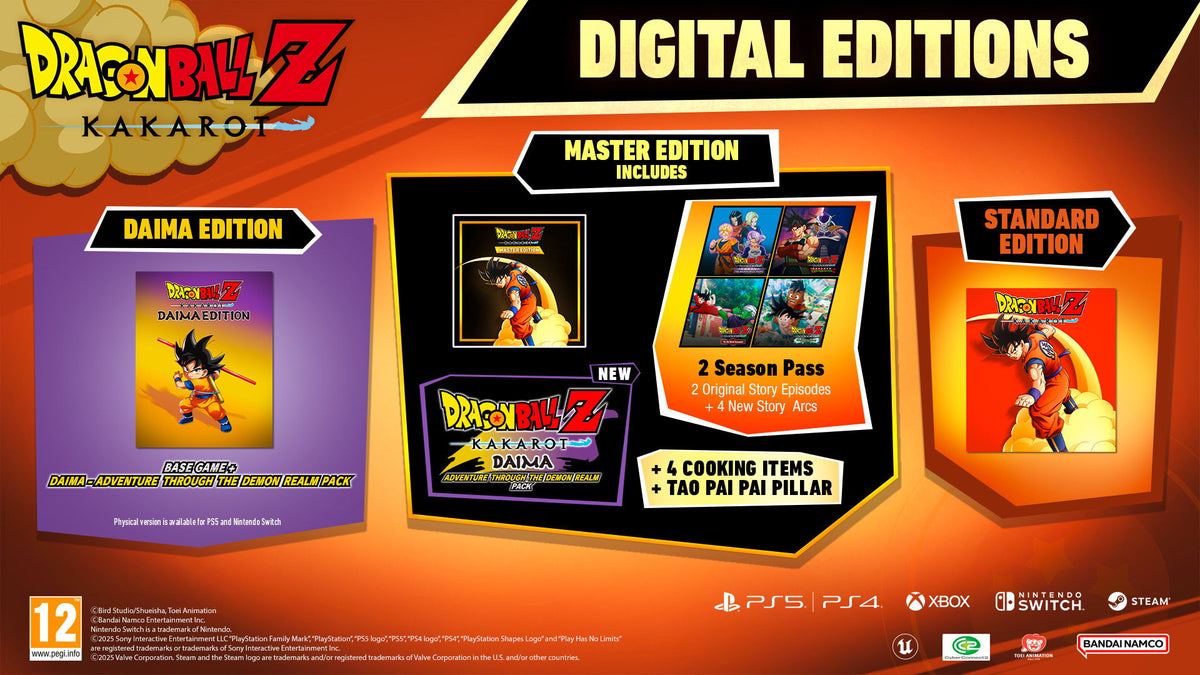 Dragon Ball Z: Kakarot Master Edition (Nintendo Switch)