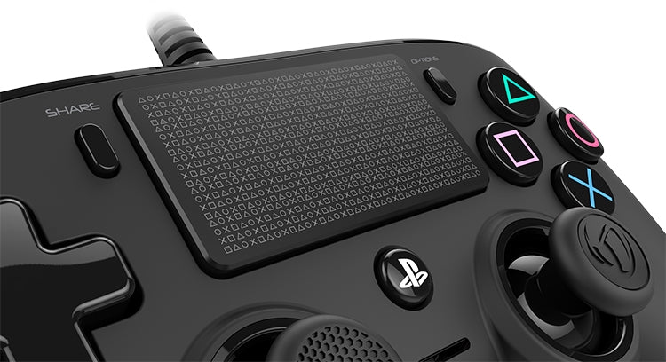 NACON PS4 WIRED COMPACT CONTROLLER BLACK