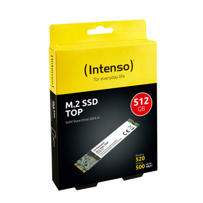 Disk SSD M.2 SATA3 512GB Intenso TOP Performance 2280 520/500MB/s (3832450)
